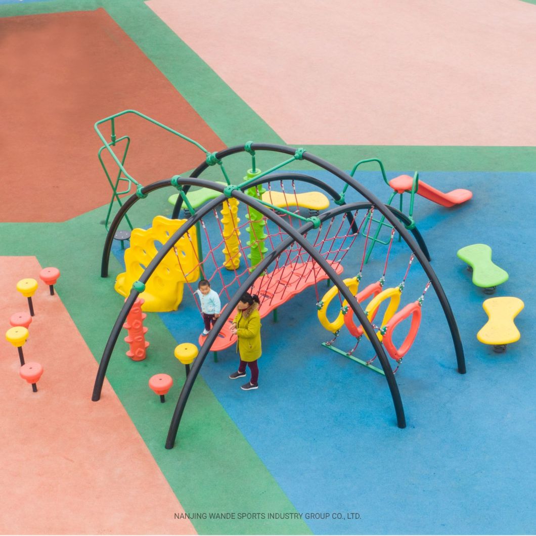 Wandeplay Theme Park Amusement Park Children Outdoor Playground Equipment for School, Park and Communities Wd-Dz076