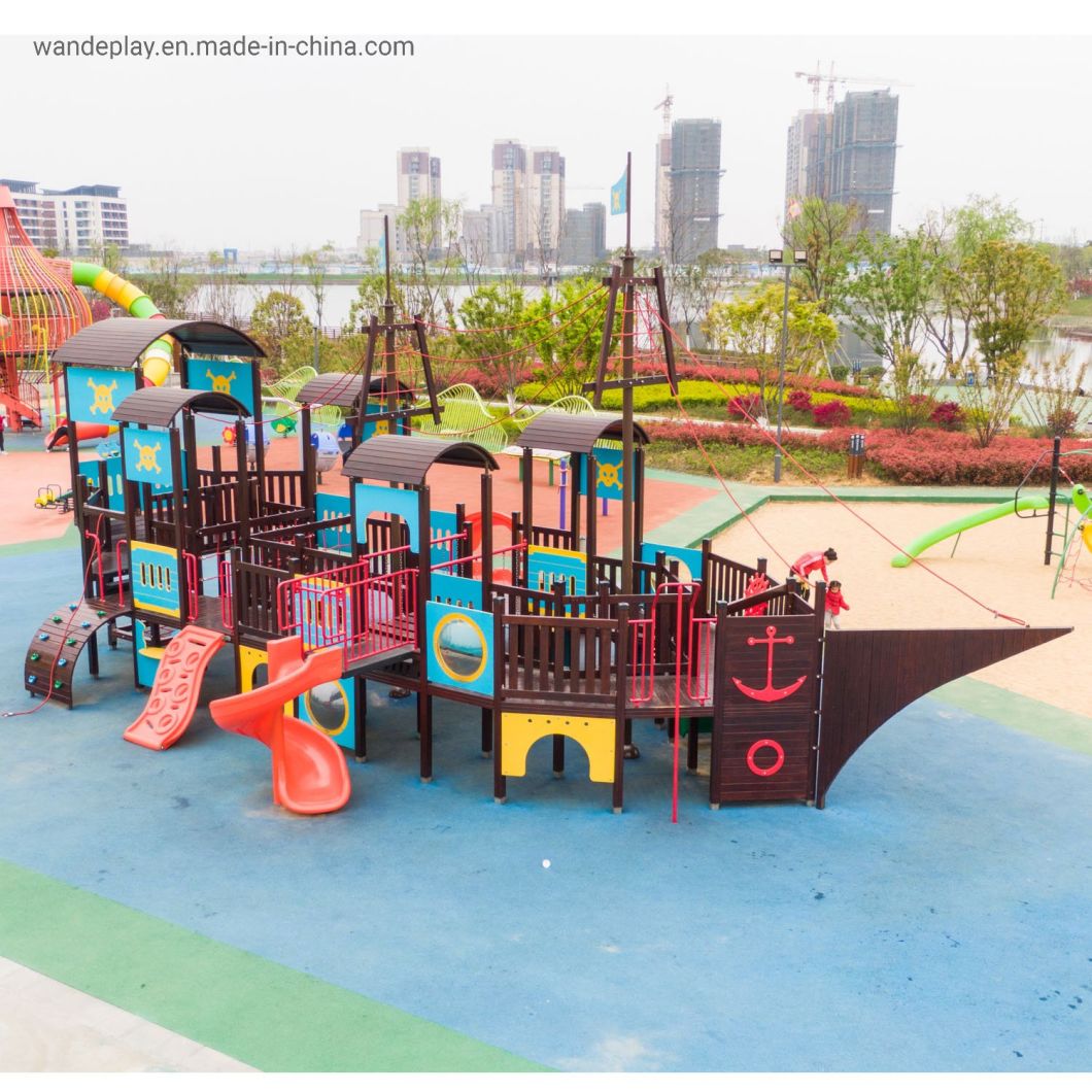 Wandeplay Amusement Park Children Outdoor Playground Equipment with Wd-Dz072