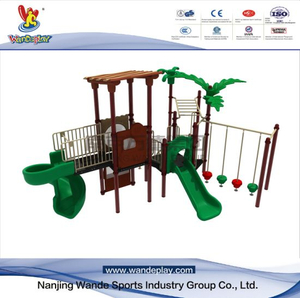 Children Outdoor Playground Classical Playset with Ladder