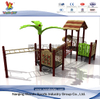 Outdoor Tree House Playset with Slides in School