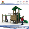 Outdoor Treehouse Playsets with Slide for Toddler in Backyard