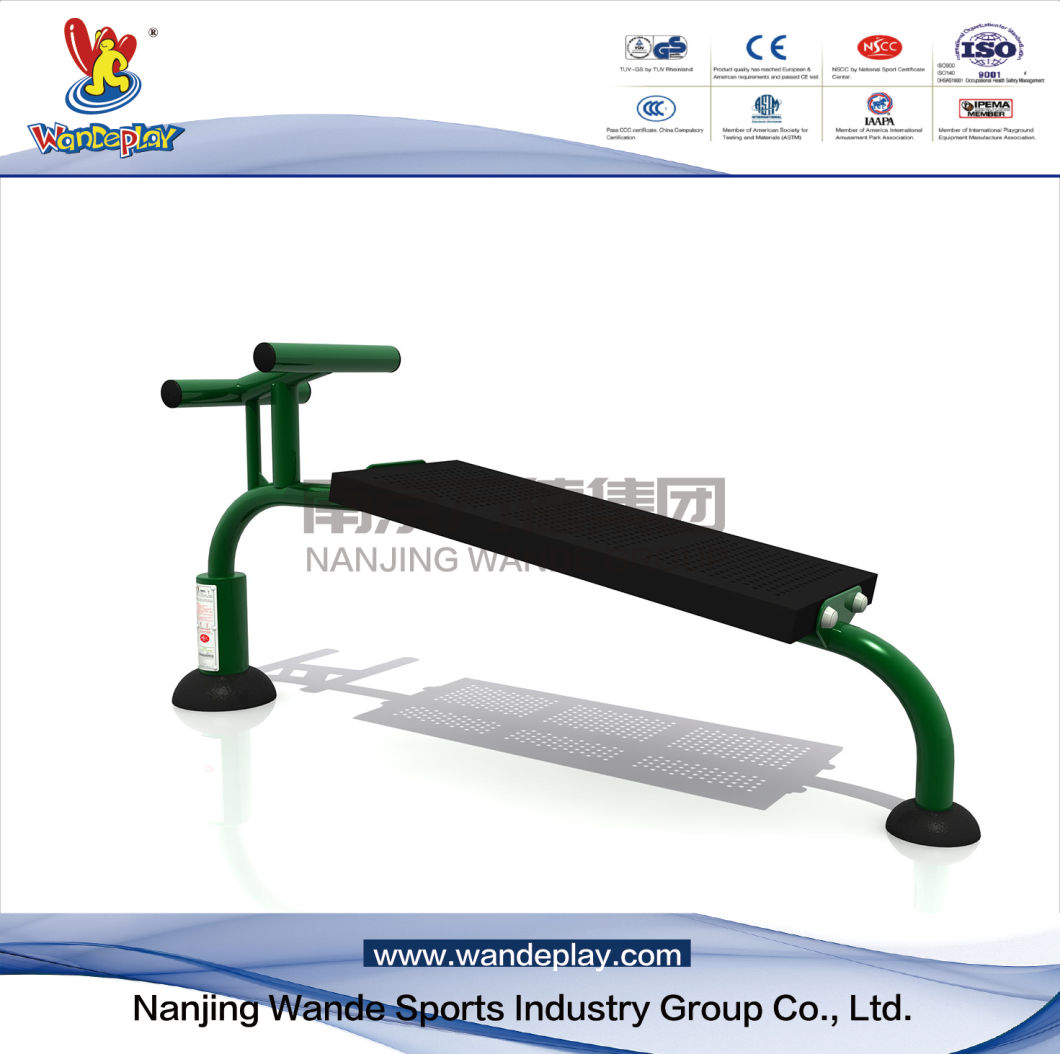 Galvanized Outdoor Fitness Equipment with Sit up Bench Wd-1010ah