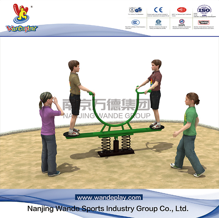 High Quality Kids Outdoor Game Outdoor Playground Equipment Kids Rocking Seesaw with Wd-Ht0201