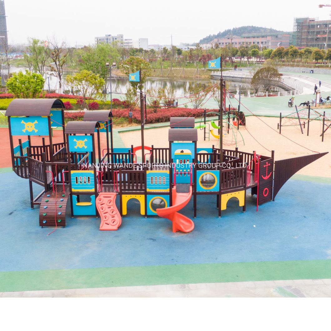 Wandeplay TUV Standard Amusement Park Children Outdoor Playground Equipment with Wd-RC138