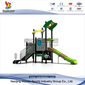 Outdoor Modern Playground for Toddlers with Slide