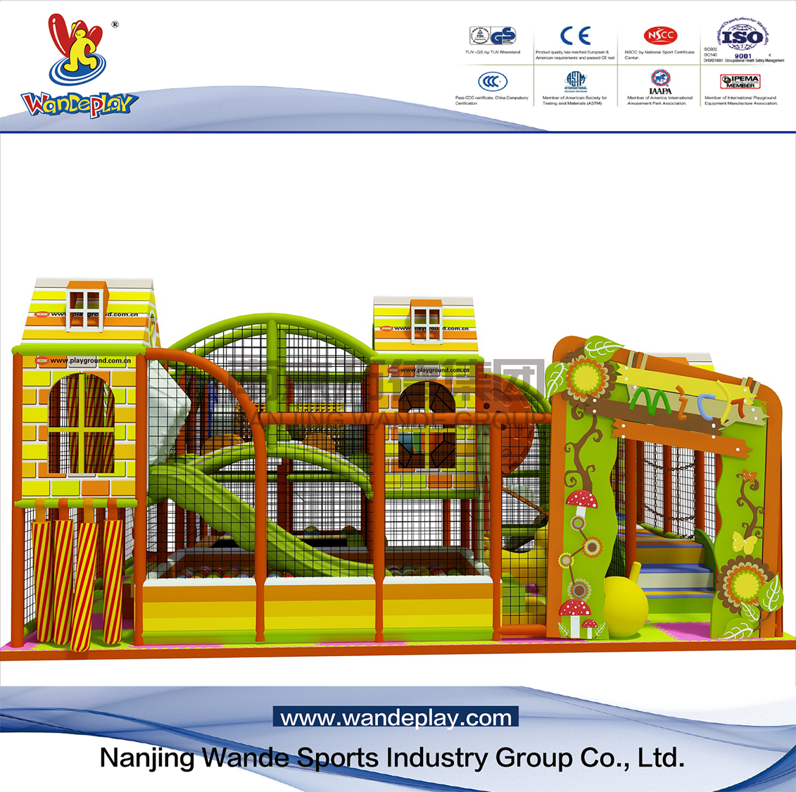 Adventure Castle Kids Indoor Playground in Shopping Mall