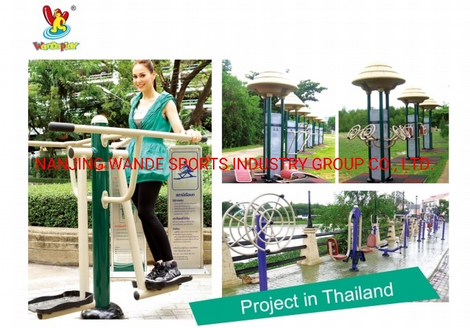 Wandeplay High Quality Galvanized Outdoor Fitness Equipment with Children Handle Boat Wd-B008