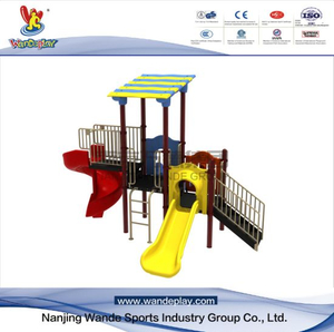 Kids Outdoor Classical Playset with Slide
