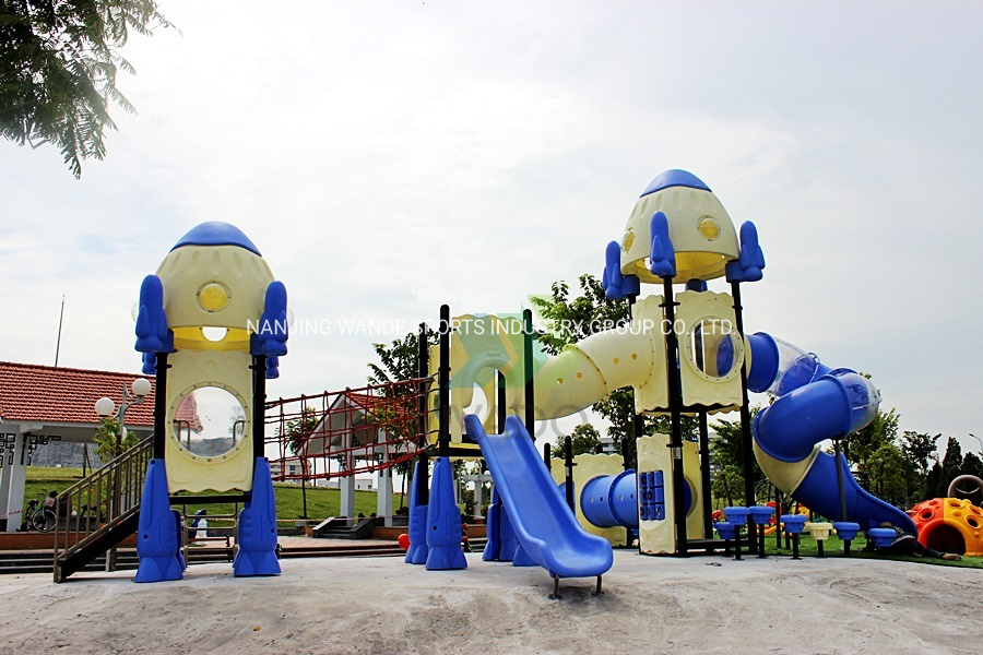 Wandeplay TUV Standard Amusement Park Children Outdoor Playground Equipment with Wd-Xd110