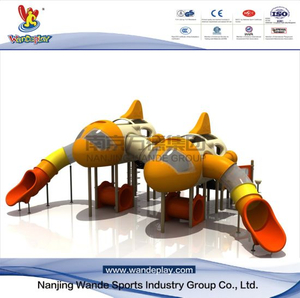 Aircraft Playset with Slide for Amusement Park