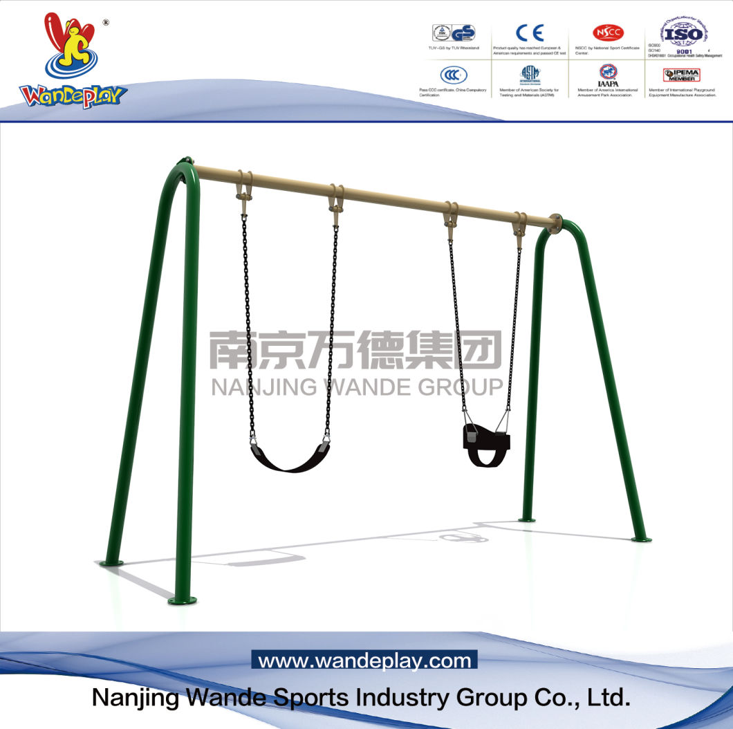 Wandeplay Swing Children Outdoor Playground Equipment with Wd-040131