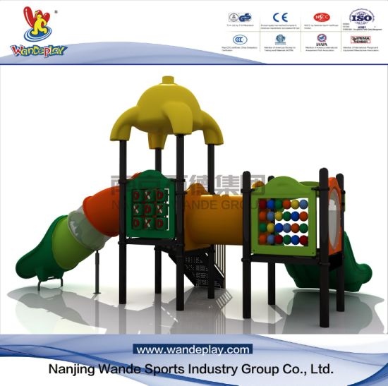 Residential Cartoon Playground Equipment for Toddlers with Slides