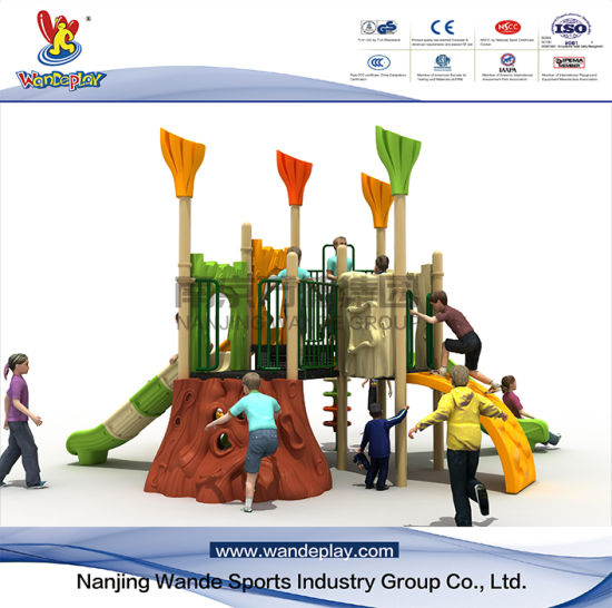 Amusement Tree House Playset Outdoor Playground for Schools 