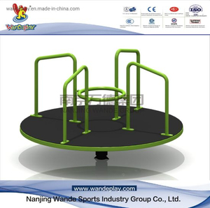 Outdoor Roundabout of Rotating Playground Equipment for Public
