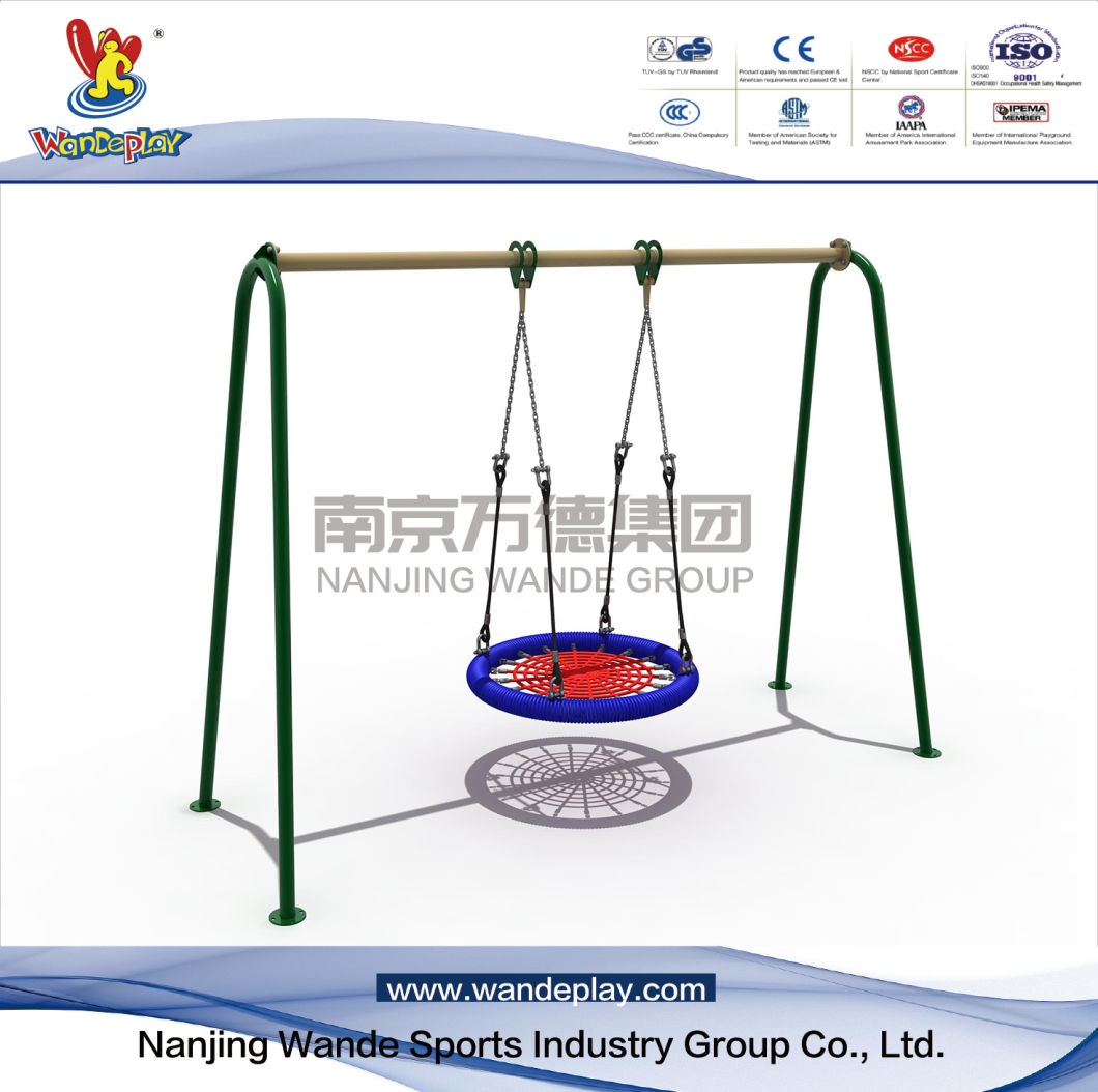 Wandeplay Swing Children Outdoor Playground Equipment with Wd-040113