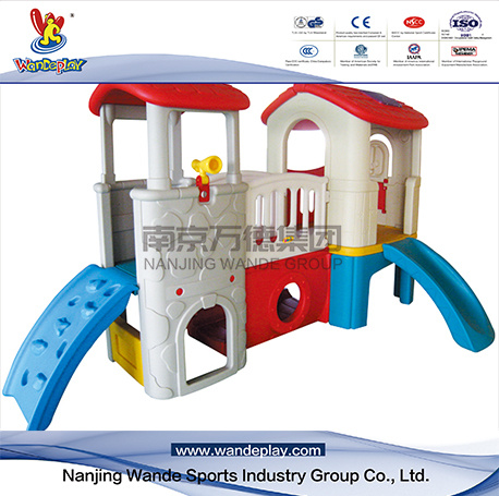 Wandeplay Outdoor Playground Plastic Equipment Children Outdoor Playground Equipment with Wd-W019