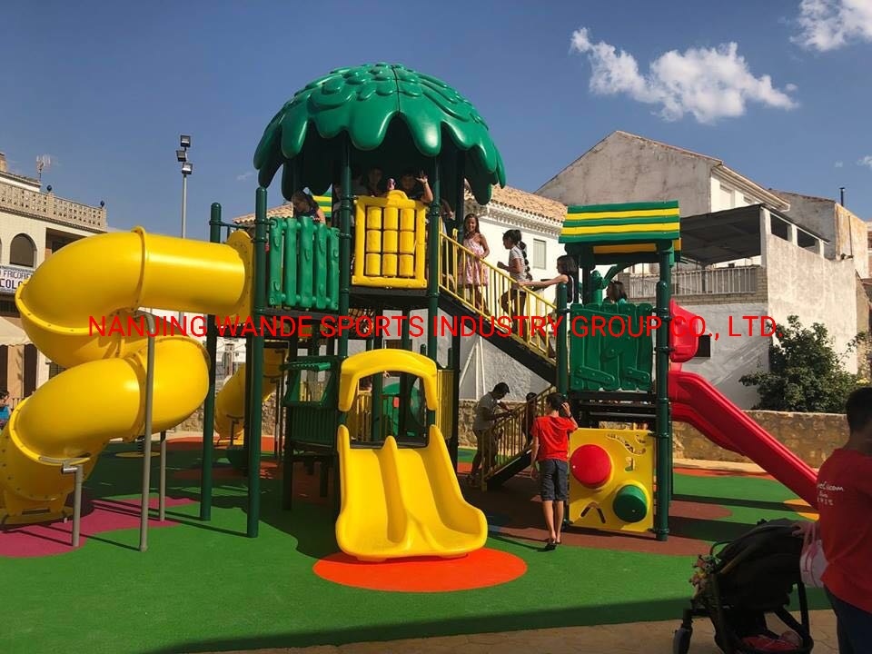 Wandeplay Swing Combination Amusement Park Children Outdoor Playground Equipment with Wd-Zd018