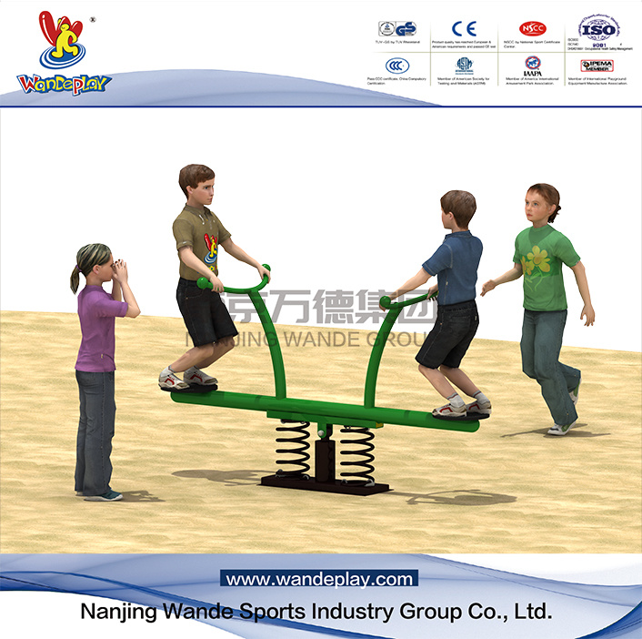High Quality Kids Outdoor Game Outdoor Playground Equipment Kids Rocking Seesaw with Wd-Ht0203