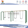 Outdoor Garden Swing Playset with 4 Seats for Kids