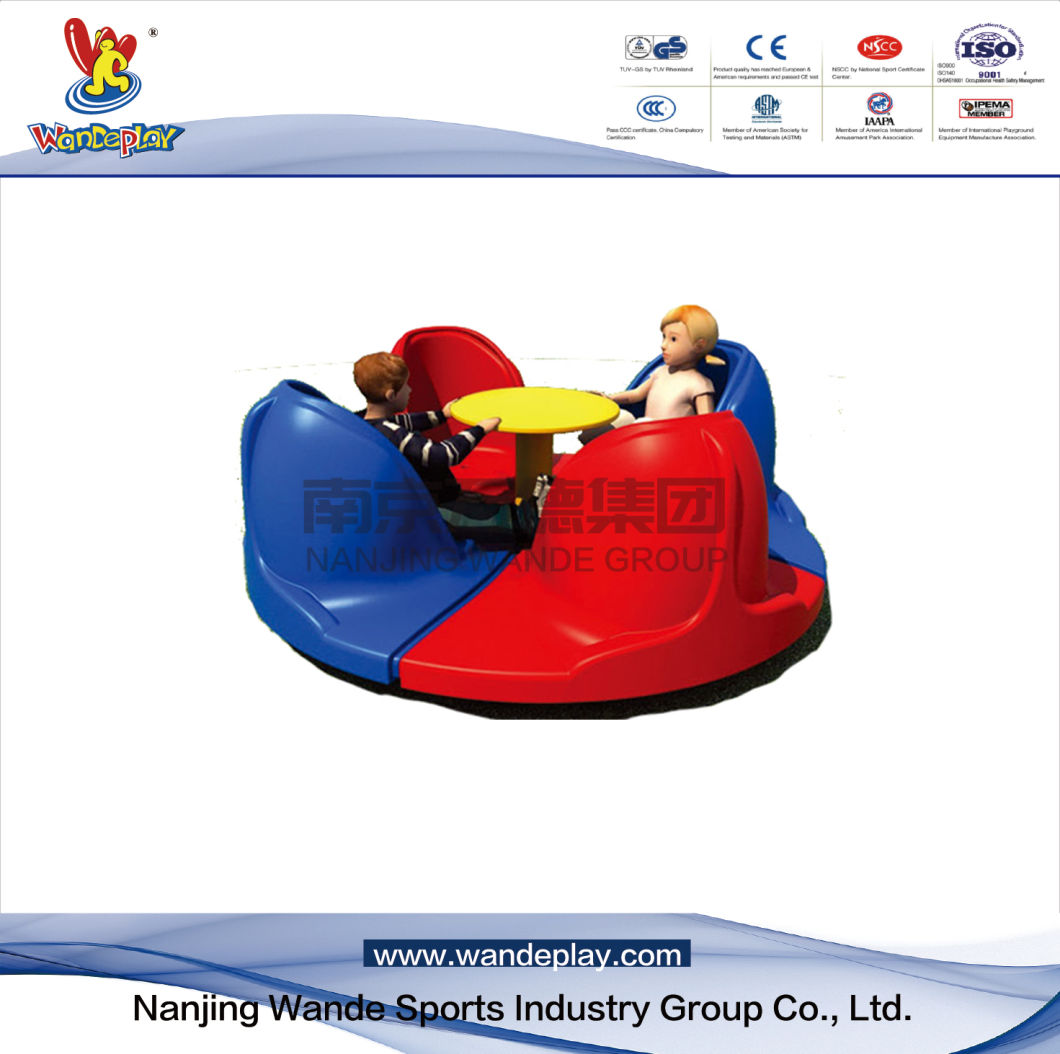 Four-Seat Roundabout of Outdoor Playground for Children with Wd-075