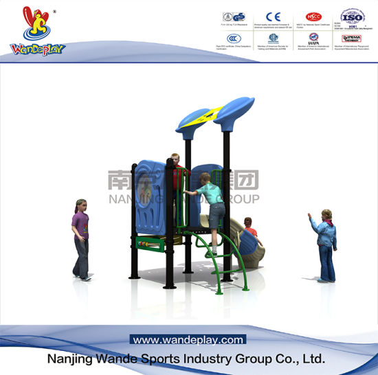Outdoor Modern Playground with Slide for Kids