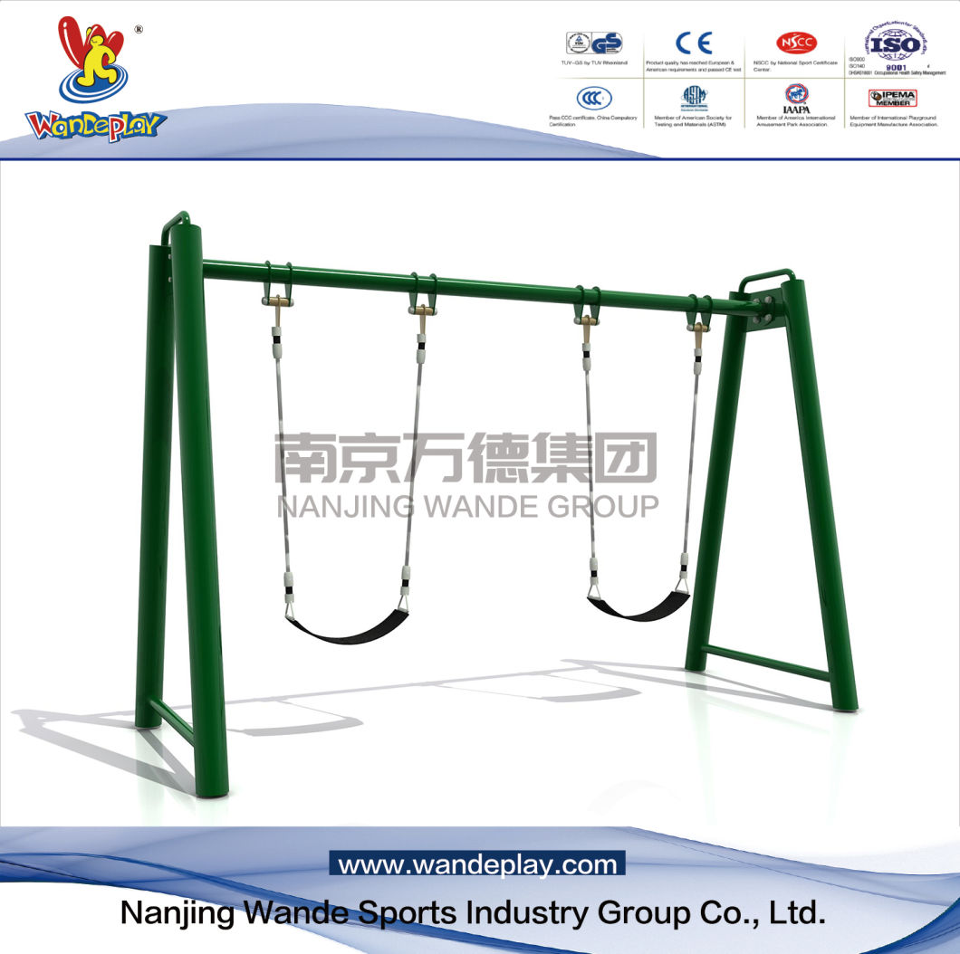 Wandeplay Swing Children Outdoor Playground Equipment with Wd-040107