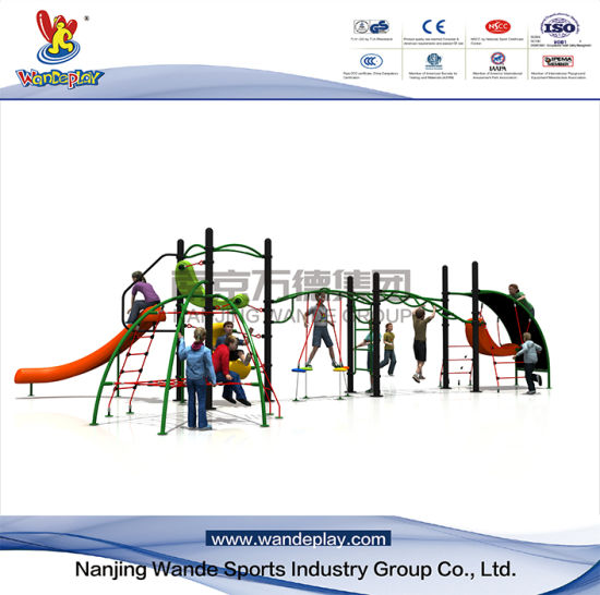 Wandeplay Amusement Park Net Climbing Children Outdoor Playground Equipment with Wd-Sw0122