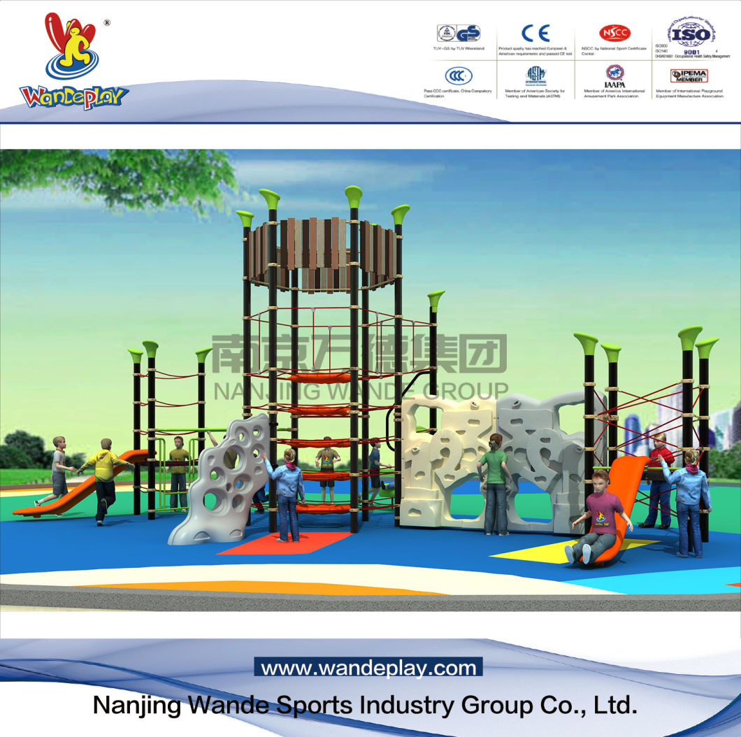 Wandeplay 2019 Climbing Series Outdoor Playground Equipment with Wd-Cl104