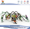 Outdoor Climbing Net Rope Ladder with Plastic Slide