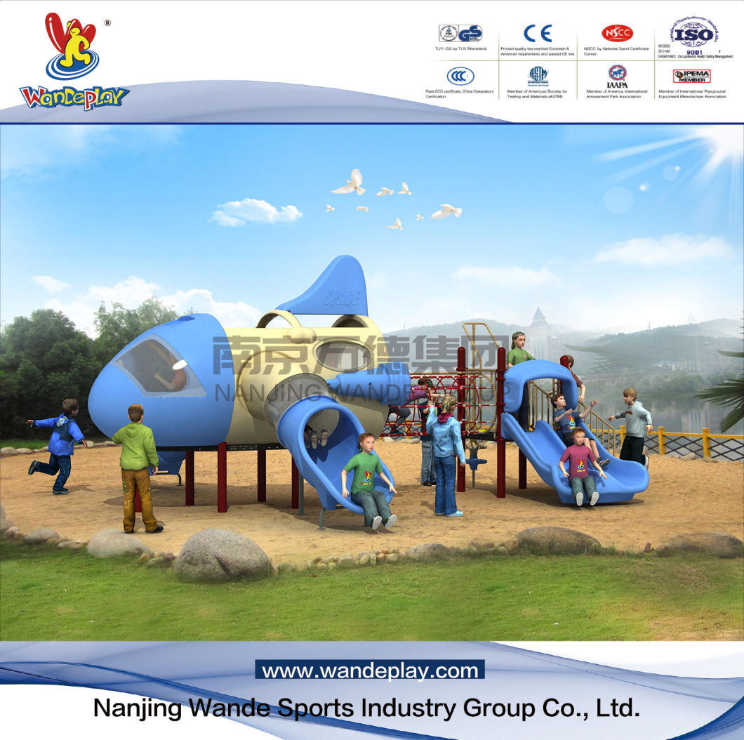Wandeplay TUV Standard Amusement Park Children Outdoor Playground Equipment with Wd-Fj009