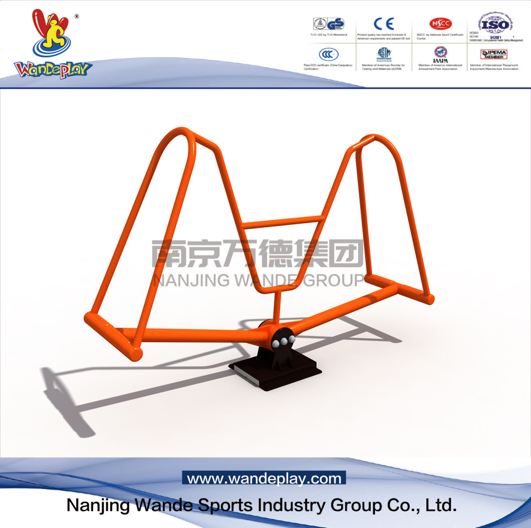 High Quality Kids Outdoor Game Outdoor Playground Equipment Kids Rocking Seesaw with Wd-050330