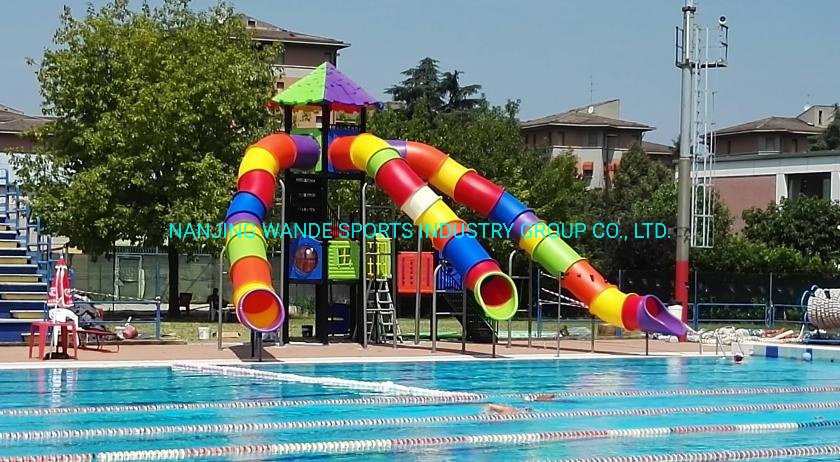 Wandeplay Wooden and PE Series Amusement Park Children Outdoor Playground Equipment with Wd-Bc205