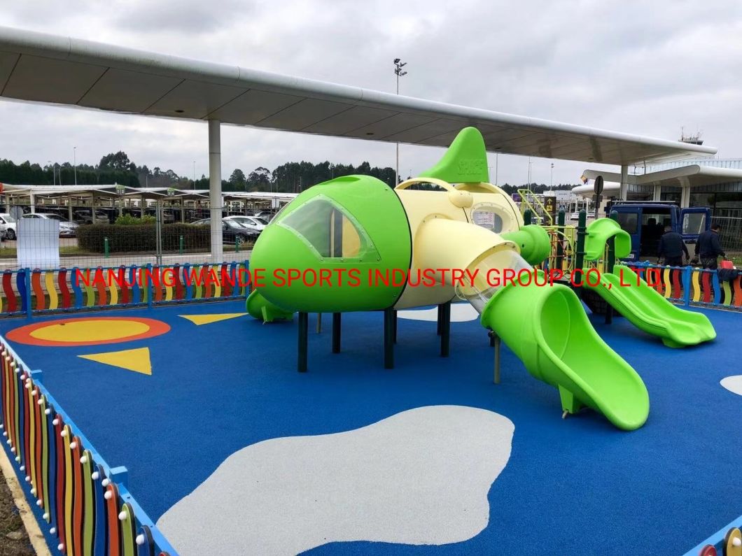 Wandeplay Swing Combination Amusement Park Children Outdoor Playground Equipment with Wd-Zd022