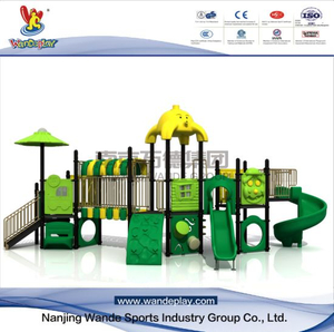 Outdoor Cartoon Playground Equipment in Park for Toddlers