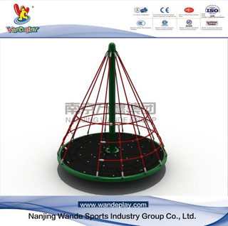 Pyramid Turntable of Outdoor Rotating Playground Equipment for Kids
