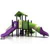 Kids Outdoor Forest Playground Custom Slide Playset for Amusement Park