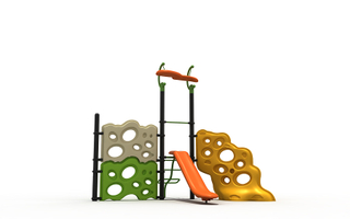Kindergarten Outdoor Playground Rock Climbing Kit Playset for Children