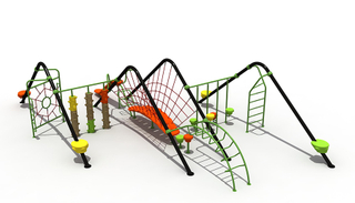 Teenagers Outdoor Exercise Climbing Playground Playset for Amusement Park