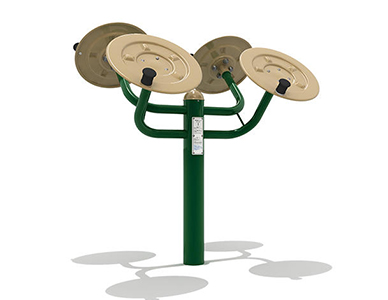 What is the outdoor fitness equipment in the community?