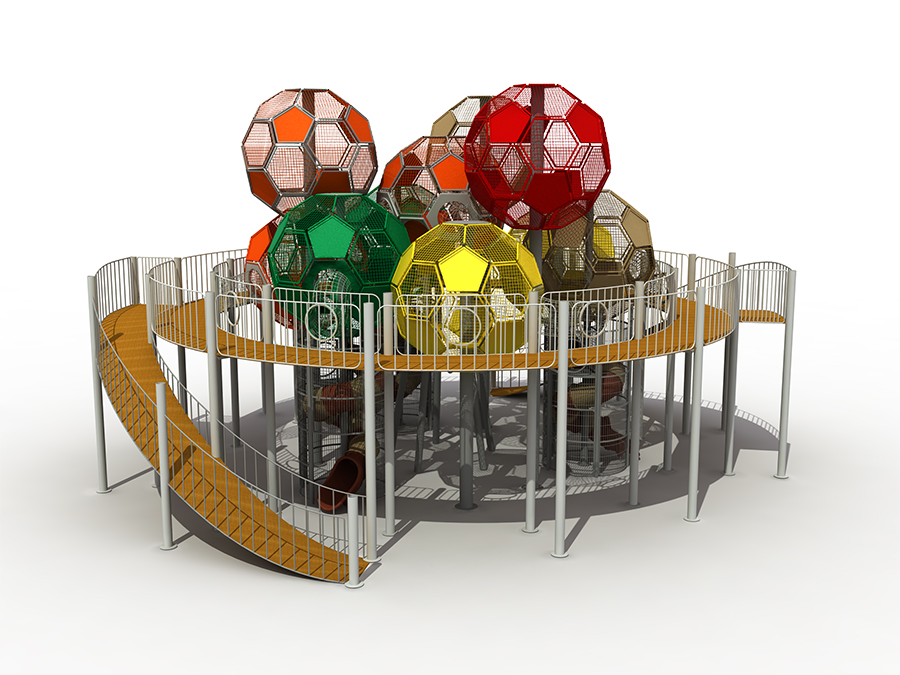 Popular Outdoor Customized Football Tower Playset Equipment WD-15120700