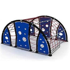 Outdoor Obstacle Race Playground Rope Net Equipment for School 