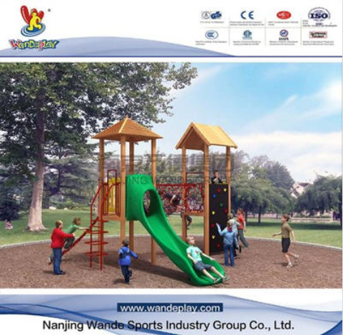 What types of outdoor playground equipment are there?