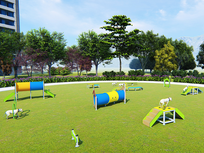 Dog Park Playground Equipment