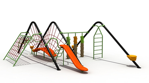 Teenager Outdoor Playground Rope Nets Playset for Kindergarten 
