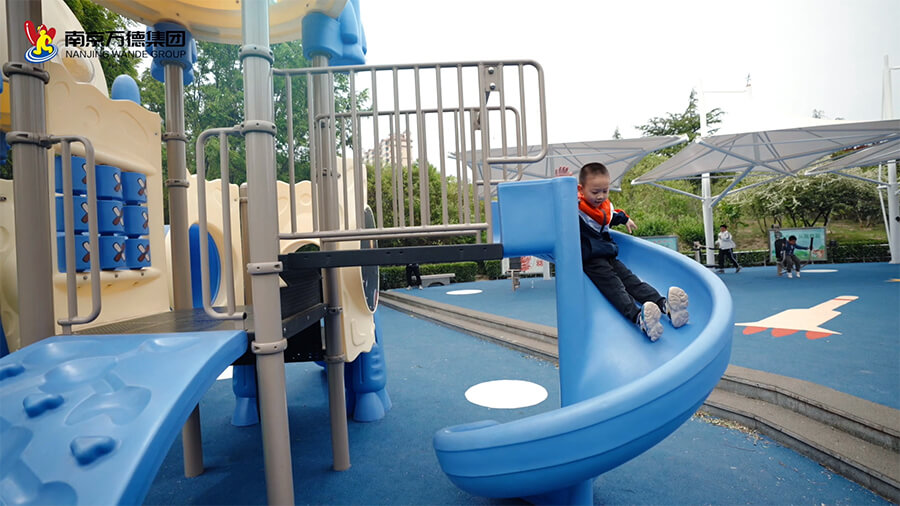 99007220-2 rocket outdoor playground