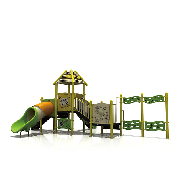 Kids Outdoor Slide Playground Exercise Equipment of Musical Theme
