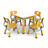 Kids Daycare Furniture Indoor Desk And Chair Set for Kindergarten
