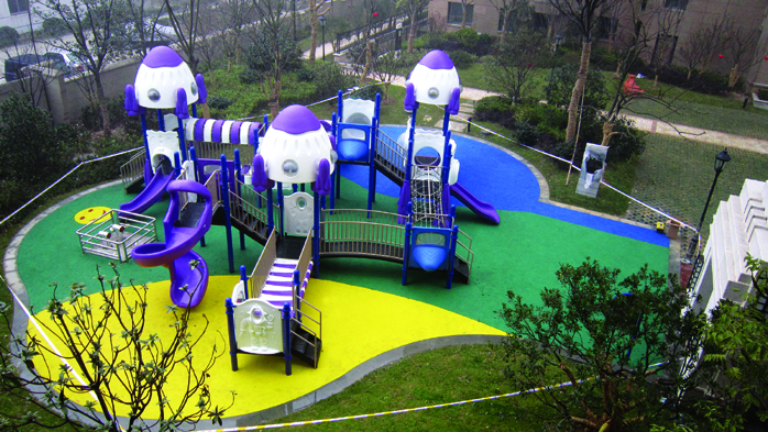 Have a common playground with children