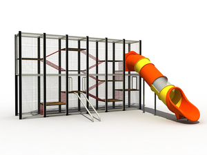 Amusement Park Outdoor Giant Cage Nest Climbing Playground Playset for Kids 
