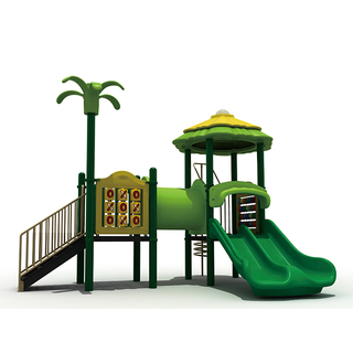 Kids Forest Playgrounds With Slide Playset Outdoor Equipment for Amusement Park